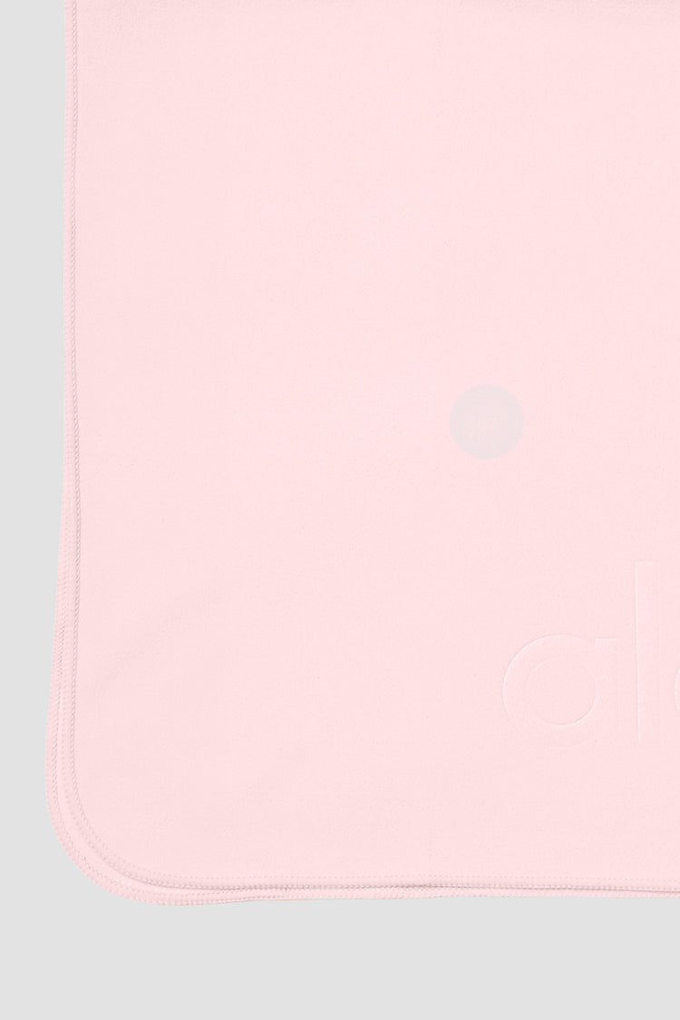 No Sweat Hand Towel in Powder Pink/Dove Grey by Alo Yoga