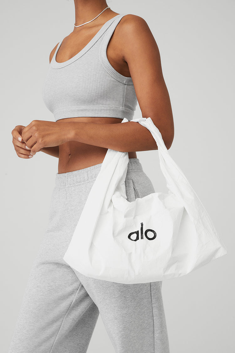 Keep It Dry Fitness Bag in White by Alo Yoga - International
