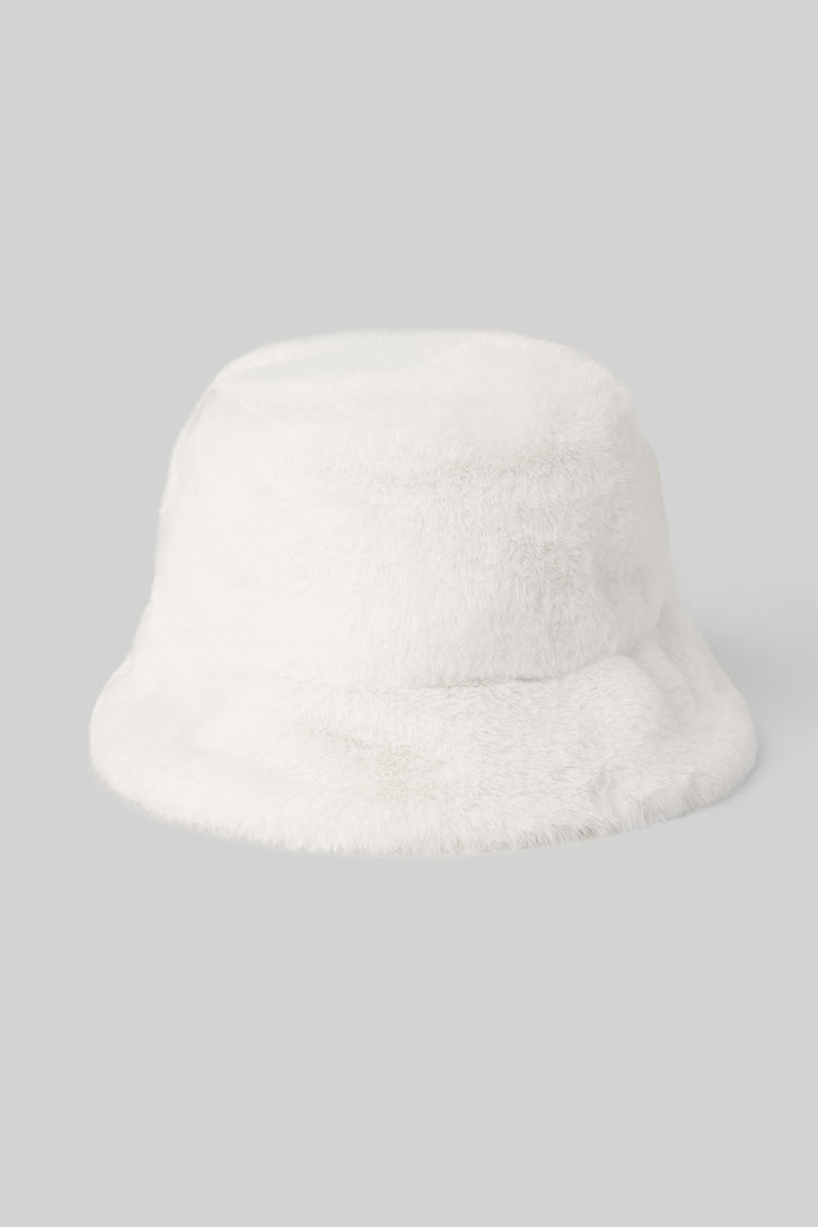 Faux Fur Bucket Hat - Ivory | Alo Yoga