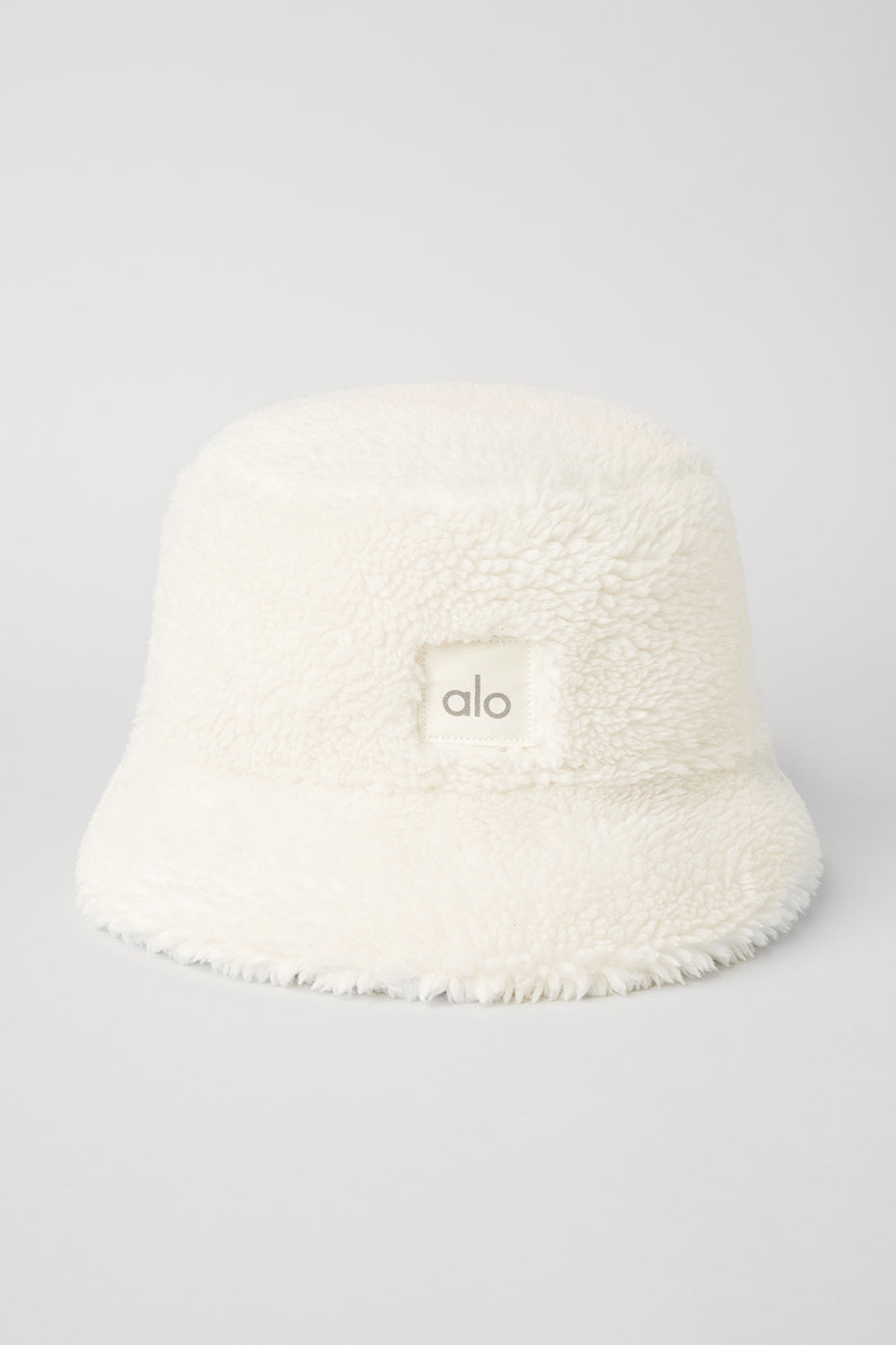 Faux Fur Bucket Hat Ivory Alo Yoga