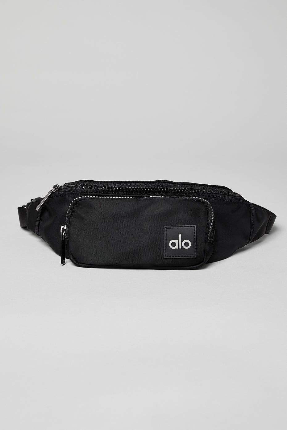 Olas Small Crossbody Bucket Bag in White/Black - Aaluna