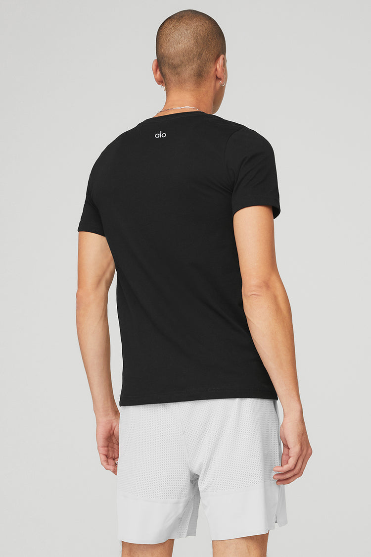 Alo Yoga Motion Short Sleeve V-Neck Tee