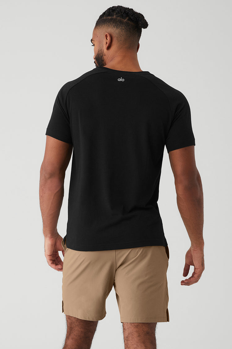 The Triumph Crew Neck Tee - Black - Black / S