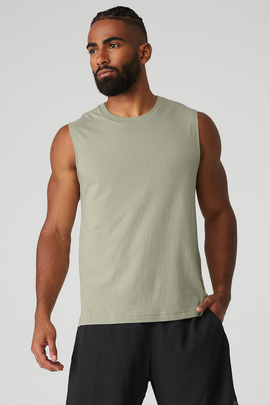 Conquer Muscle Tank - Midnight Green