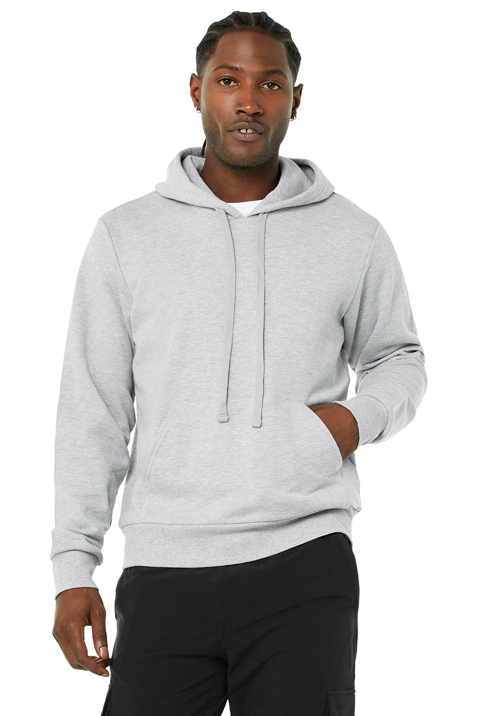 Chill Sleeveless Hoodie - Athletic Heather Grey | Alo Yoga