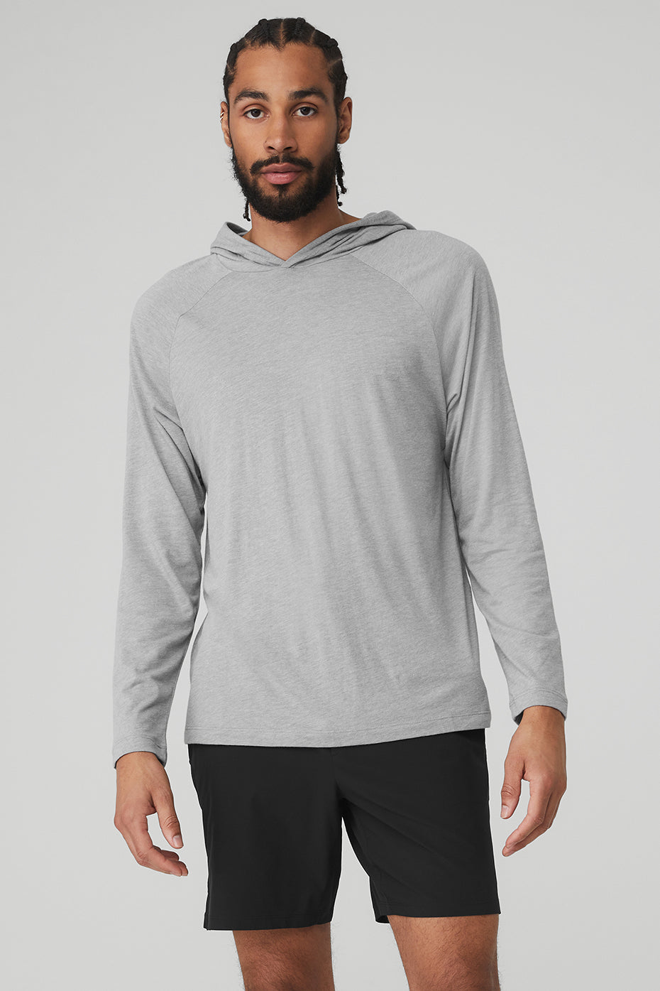 Conquer 1/4 Zip Reform Long Sleeve - Athletic Heather Grey