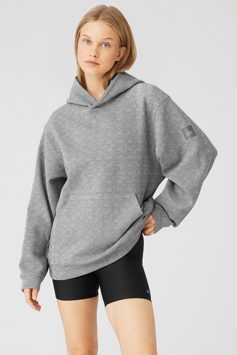 ALO Yoga, Tops, Alo Yoga Soho Hoodie Grey Size Medium Super Soft Roomy  Oversized Sweatshirt Hood