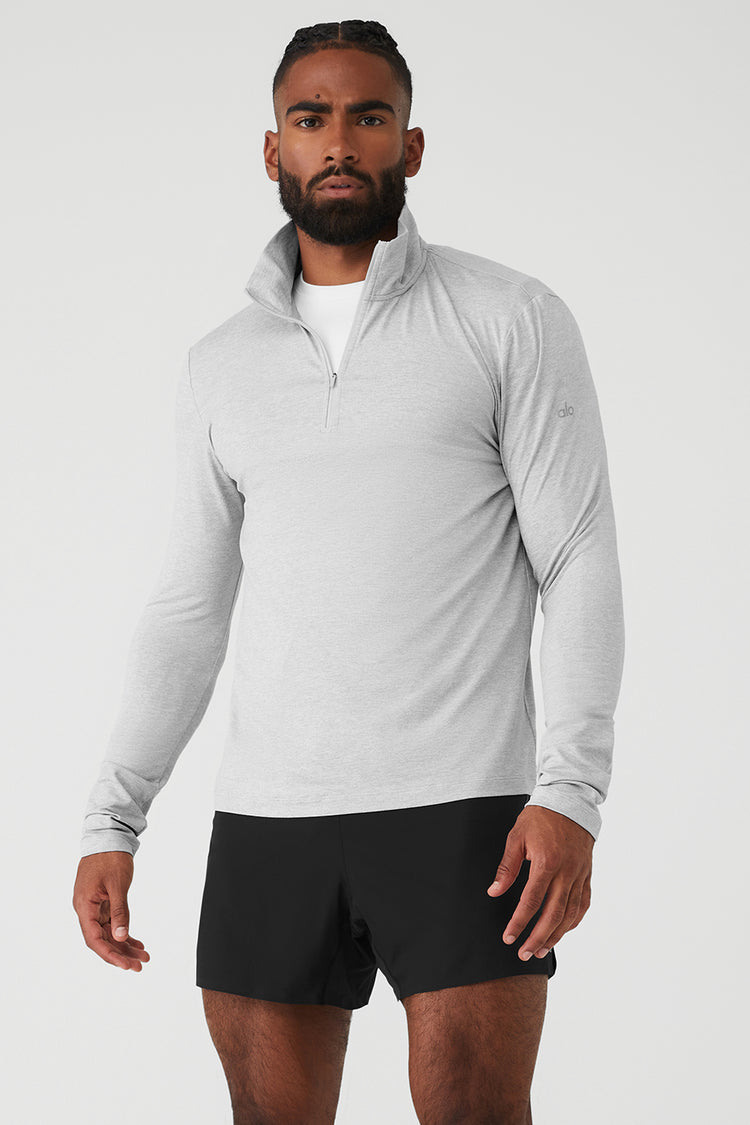 Avia Gray Long Sleeve Sportswear Activewear Sweatshirt, Men's