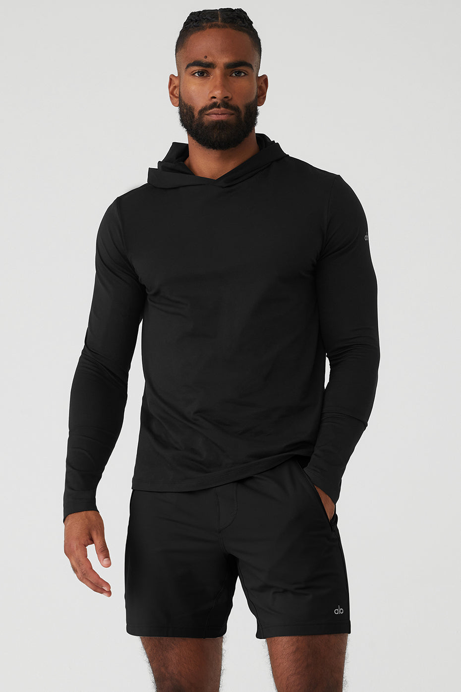 Conquer 1/4 Zip Reform Long Sleeve - Black