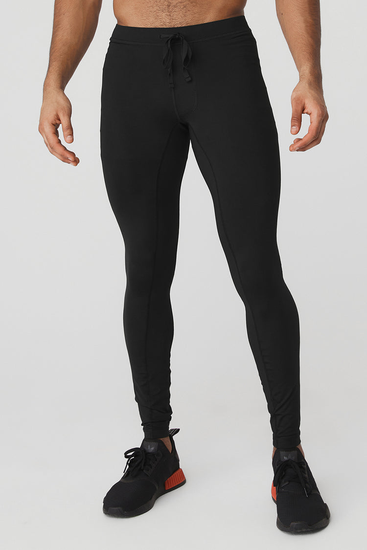 Warrior Compression Pant - Jet Black - Jet Black / XL