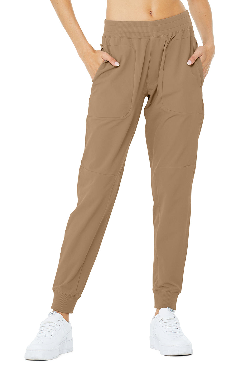 Buy Alo Yoga® Polar Fleece Jogger Pants - Gravel/anthracite At 40% Off