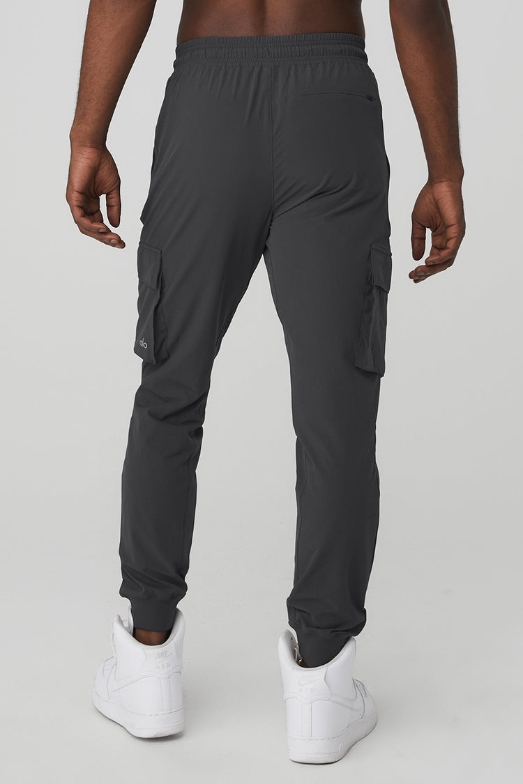 Alo Conquer React Yoga Pants - Men's Medium ~ $118.00 Black Jogger