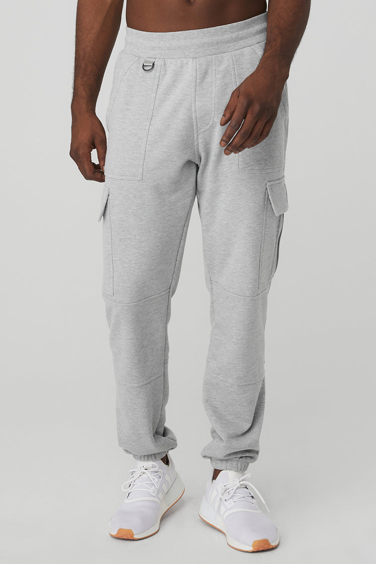 alo Accolade Sweatpant in Athletic Heather Grey