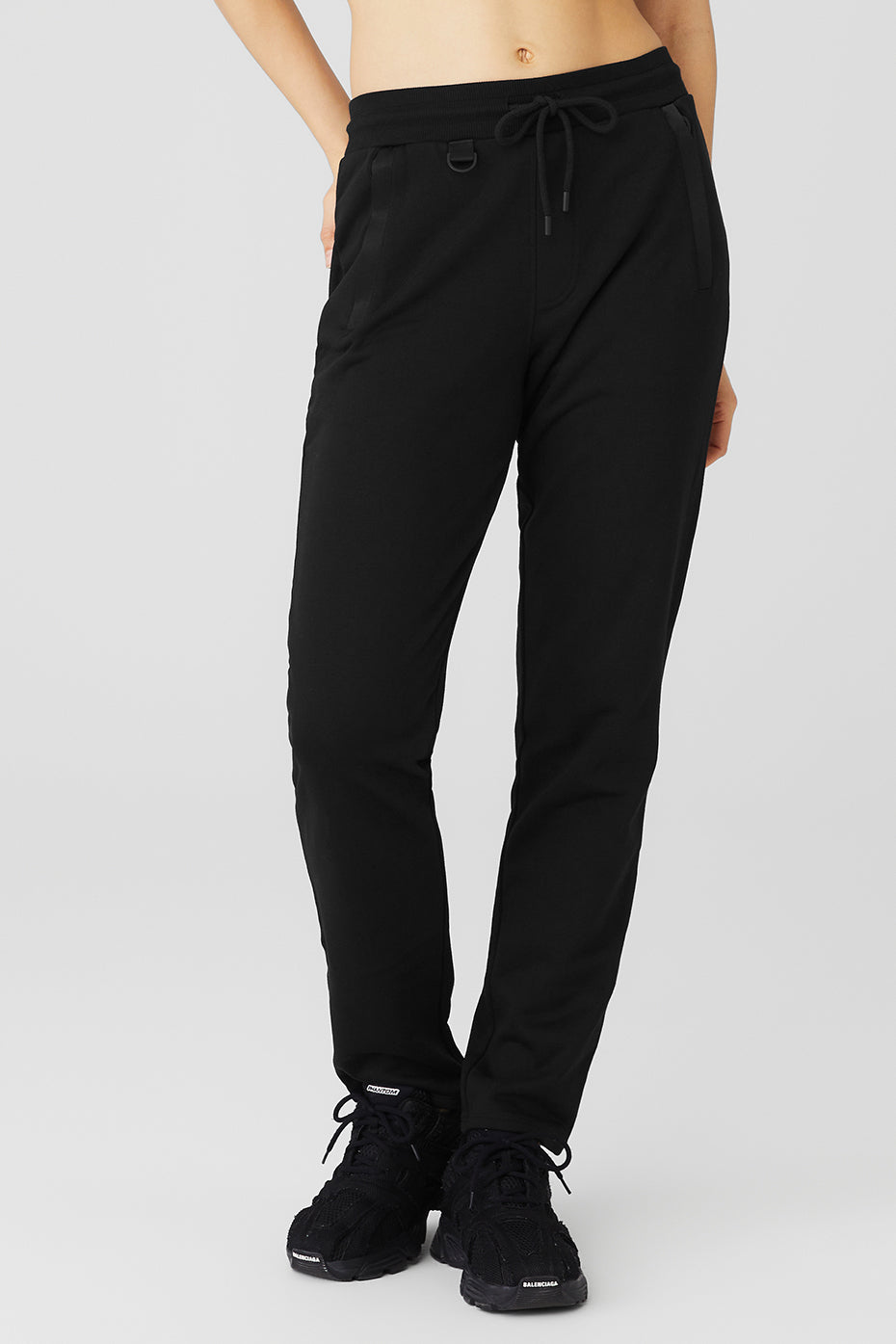 Alo Yoga  Puddle Sweatpant in Black, Size: Large - ShopStyle Activewear  Pants