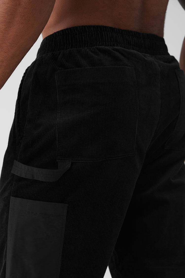 Co-Op Cropped Tech Trouser - Black