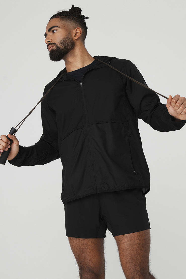 Nylon Half Court Shorts - Black