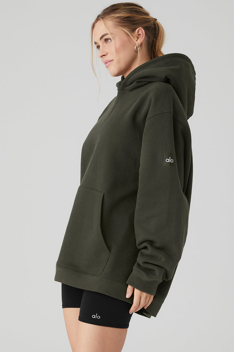 Renown Heavy Weight Full Zip Hoodie - Athletic Heather Grey