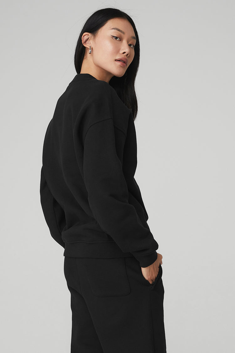 Scholar Cardigan Sweater - Black