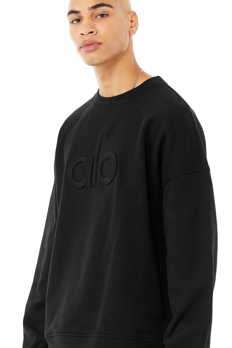 ennoy スタイリスト私物 ROUND NECK PULLOVER BLACK-