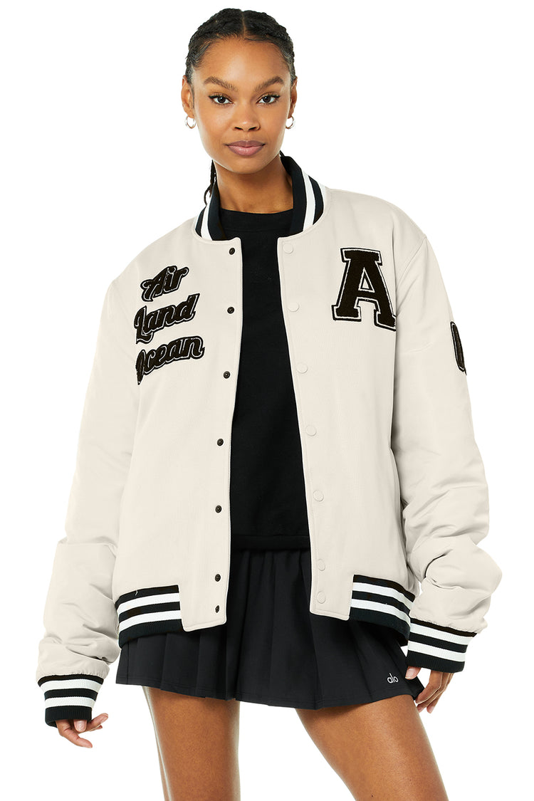 Alo Yoga®  Cropped G.O.A.T Jacket in Black, Size: Large - Yahoo Shopping