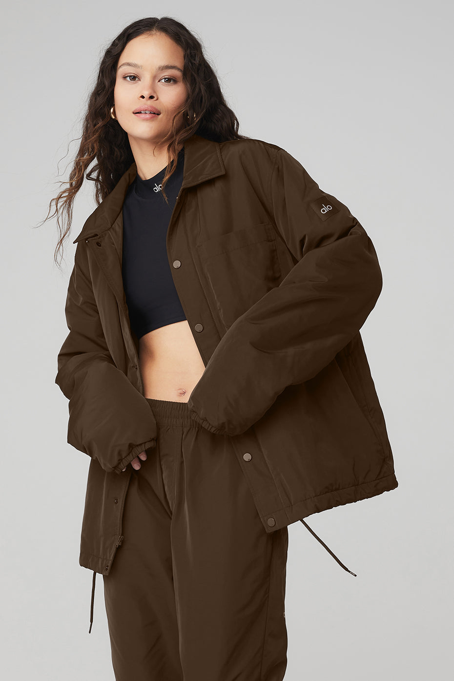 Aspen Love Puffer Jacket - Fog