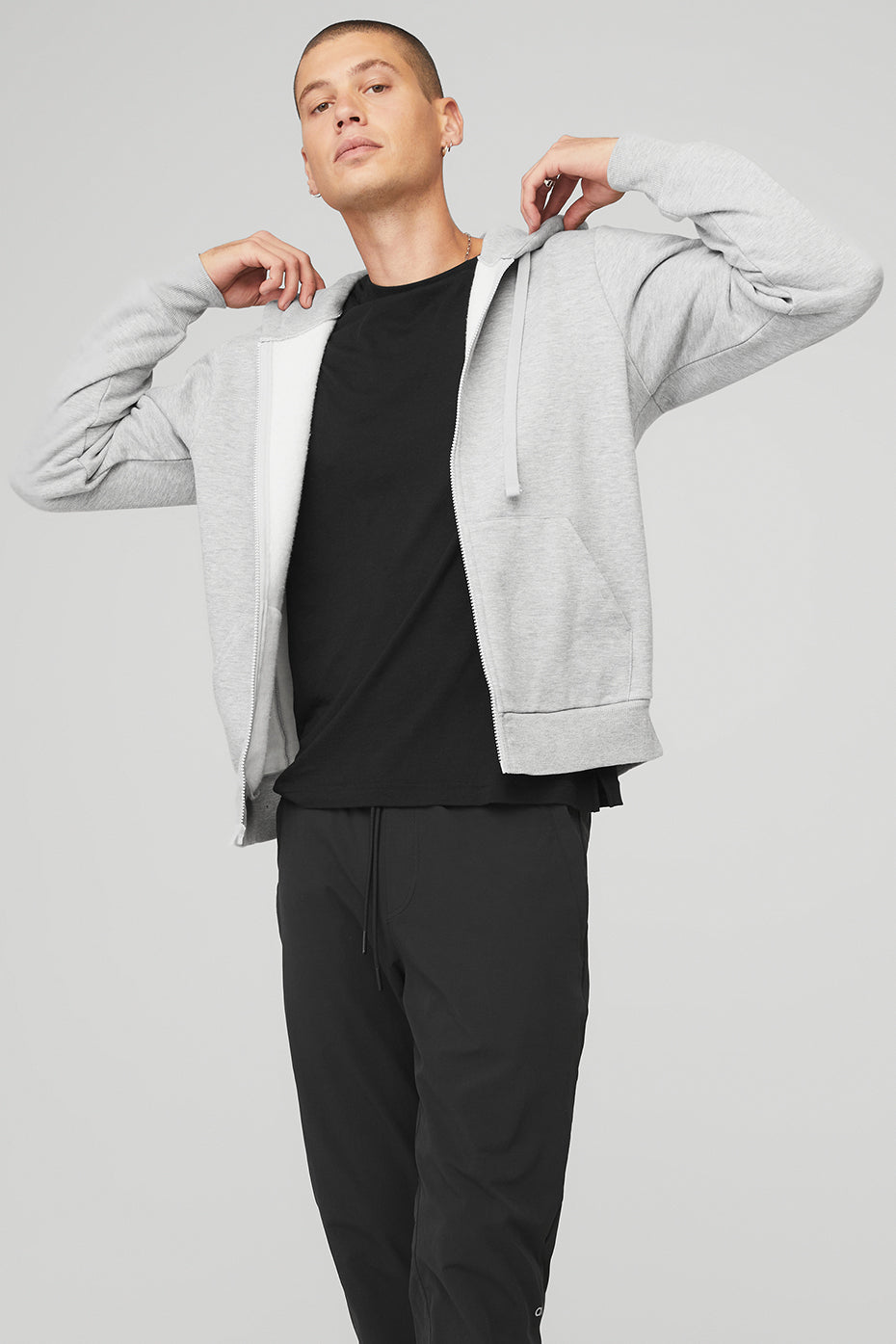 Buy Alo Accolade Hoodie - Athletic Heather Grey At 25% Off