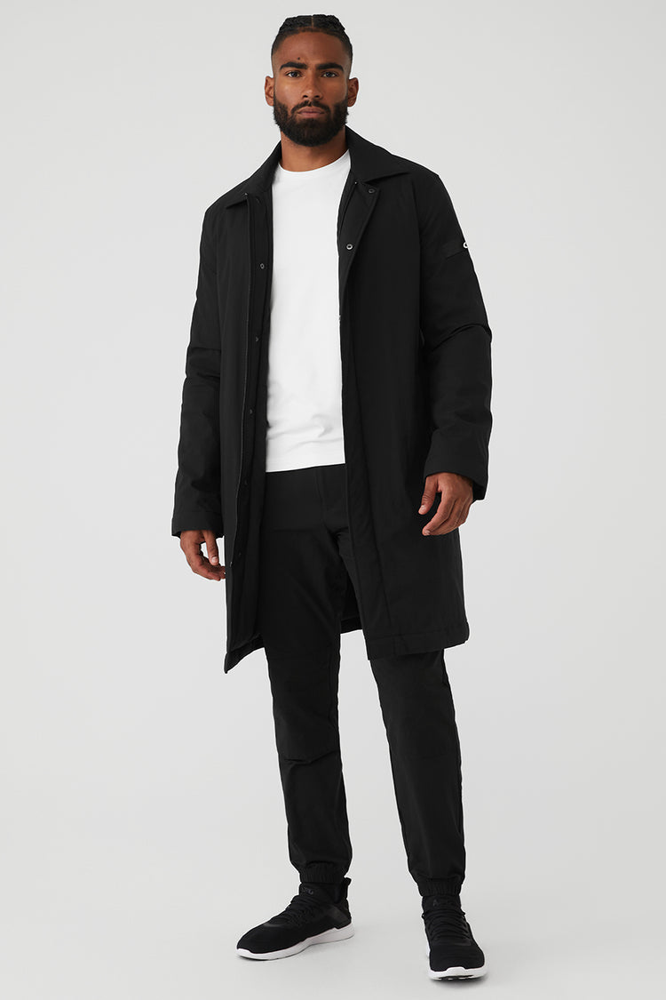 Signature Overcoat Black Alo Yoga