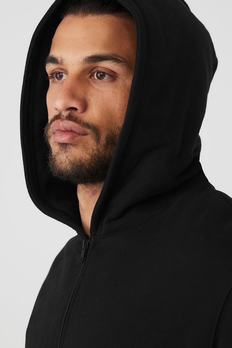 Accolade Hoodie - Black  Alo yoga, Hoodies, Black hoodie