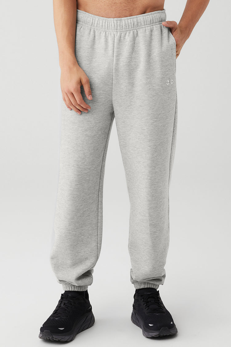 Accolade Sweatpant - Athletic Heather Grey | Alo Yoga