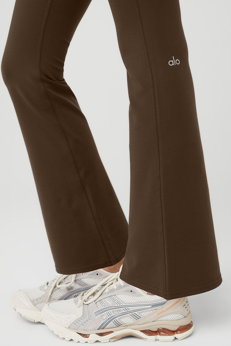 Alo Yoga Airbrush High-Waist Bootcut leggings normal length and 7
