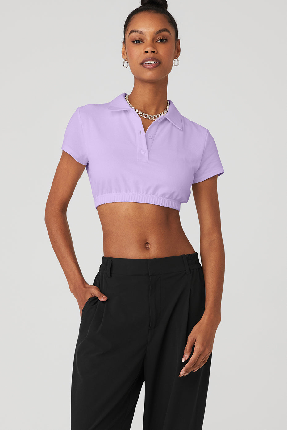 A Cropped T-Shirt: Alo Alosoft Crop Finesse Short Sleeve, 11 Cute Alo Yoga  Pieces Worth Scooping Up, All Under $100