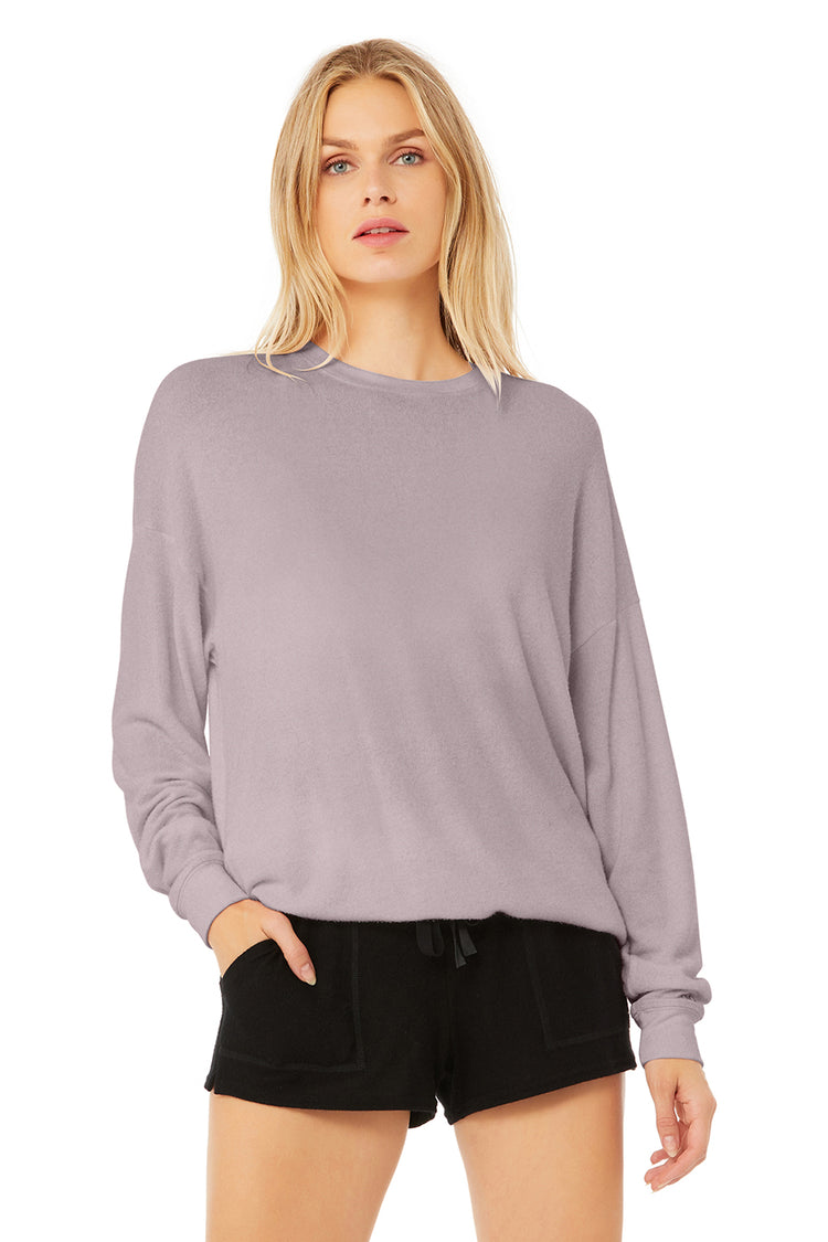 Soho Pullover - Lavender Smoke | Alo Yoga