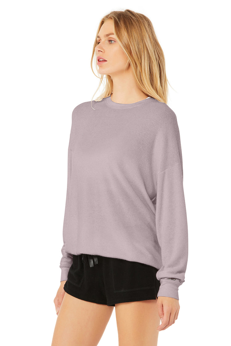 Soho Pullover - Lavender Smoke | Alo Yoga