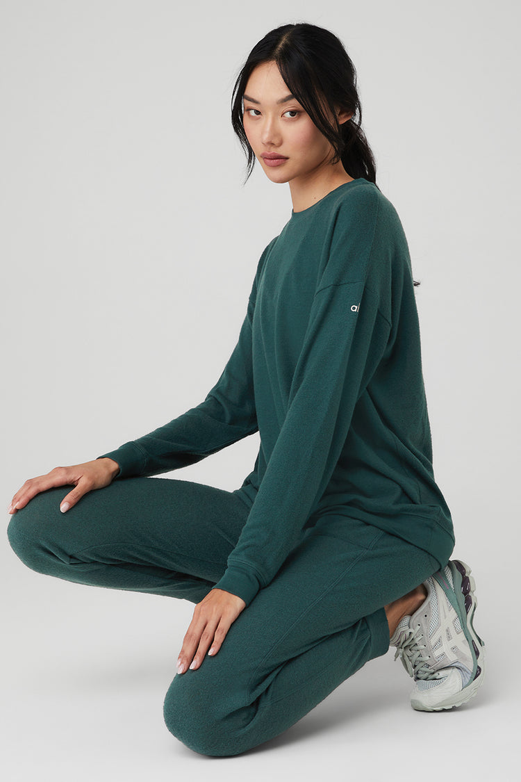 Soho Pullover - Midnight Green