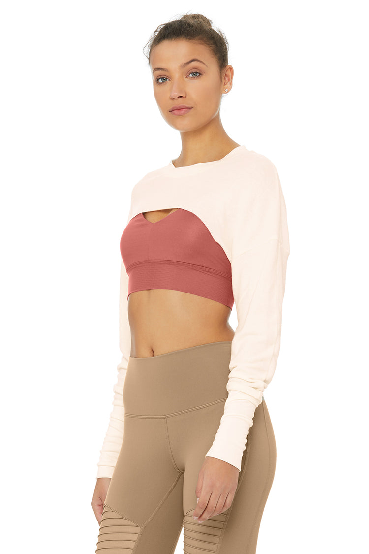 alo yoga extreme long sleeve top