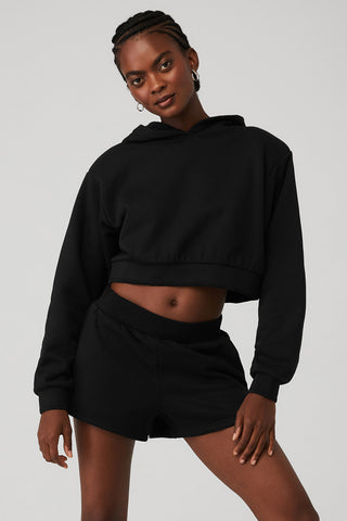 ALO Yoga Neon Apricot Bae Crop Hoodie  Cropped hoodie, Clothes design,  Outfit inspo