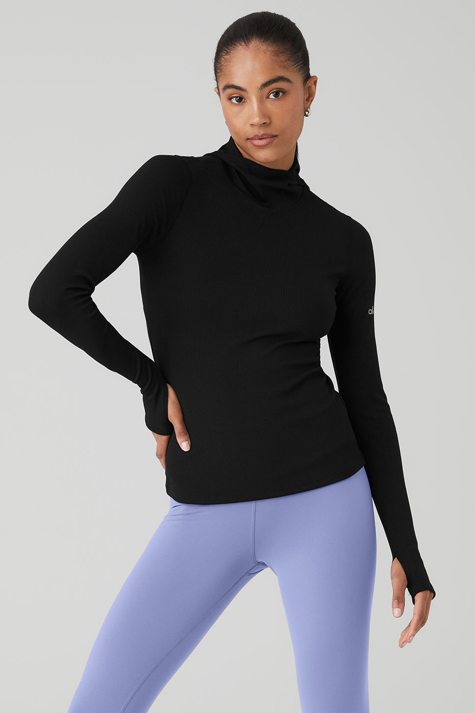 Alo Yoga Alosoft Protection Turtleneck Top, Shopbop