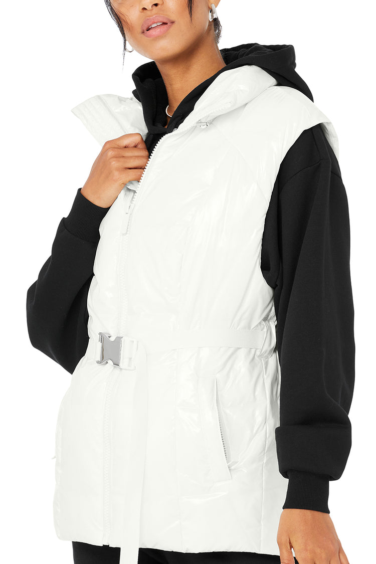 Stunner Puffer Jacket - Ivory