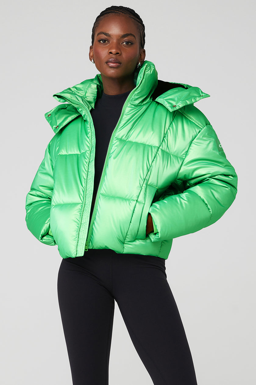 Buy Alo Yoga® Stunner Puffer Jacket - Ivory At 20% Off