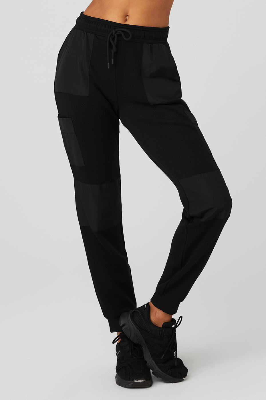 Cuffed Renown Heavy Weight Sweatpant - Black