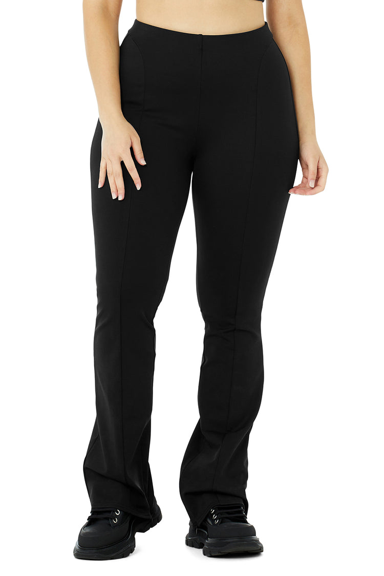 Alo Yoga High Waist 7/8 Zip It Flare Legging in Espresso Brown Size XS -  $101 (26% Off Retail) New With Tags - From Kathy