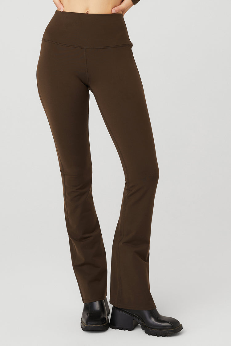 Buy Women's Bootcut Yoga Pants Elastic Waist Button Yoga Leggings with  Pocket Soft Yoga Pants for Workout Fitness Exercise Online at  desertcartINDIA