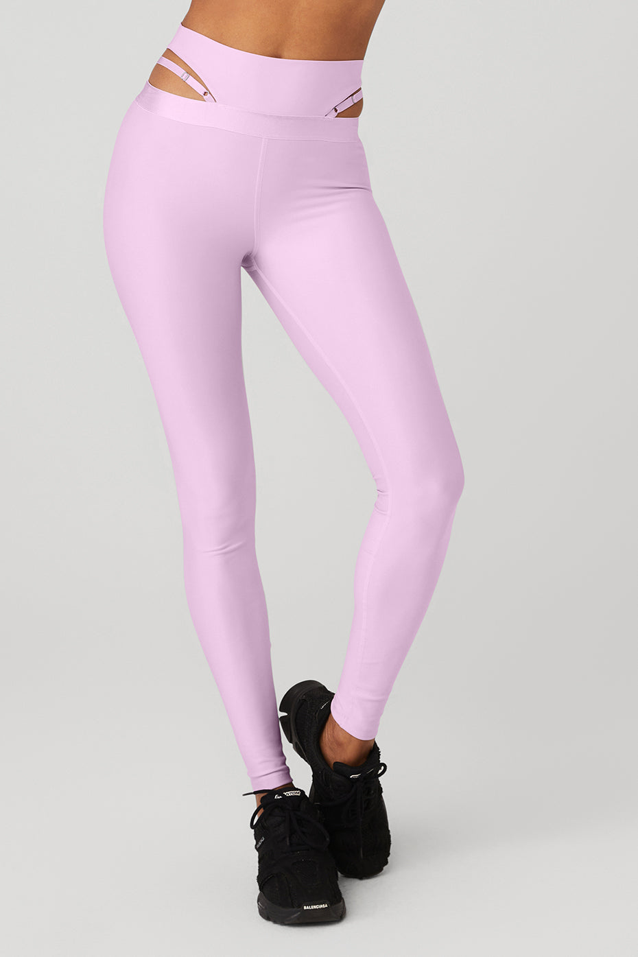 Alo Yoga Soft leggings 🩷cutest pink color Size XXS - Depop