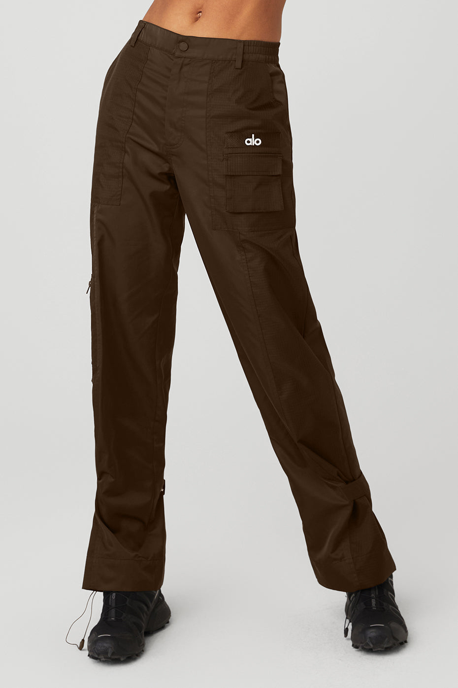 Velour Baller Pant - Espresso