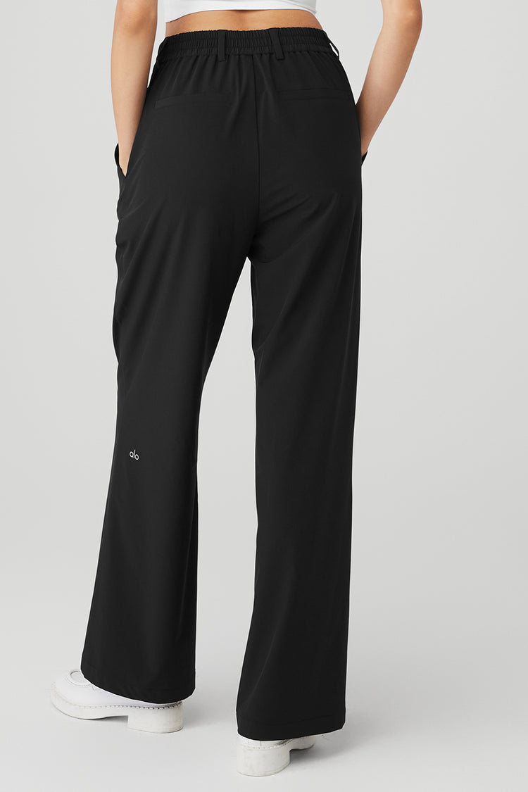 High-Waist Pursuit Trouser - Black