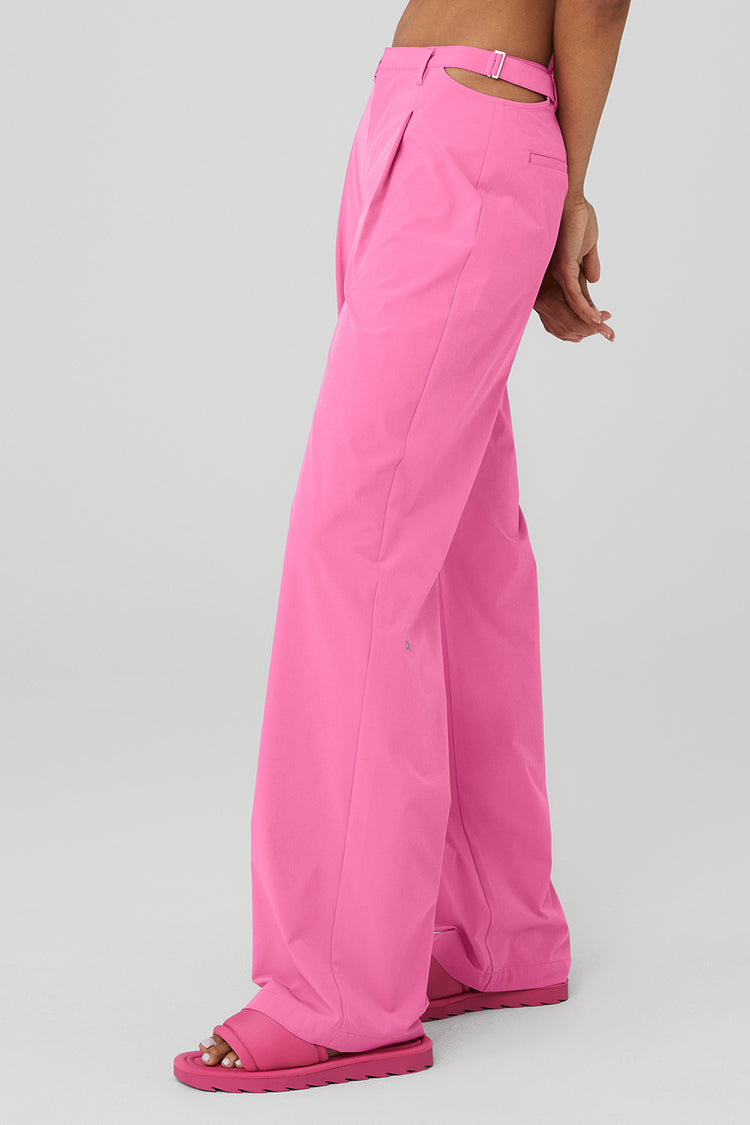 Shop Pink Women's Pants - Sofia Light Coral - Buy Online – AvelynaOfficial