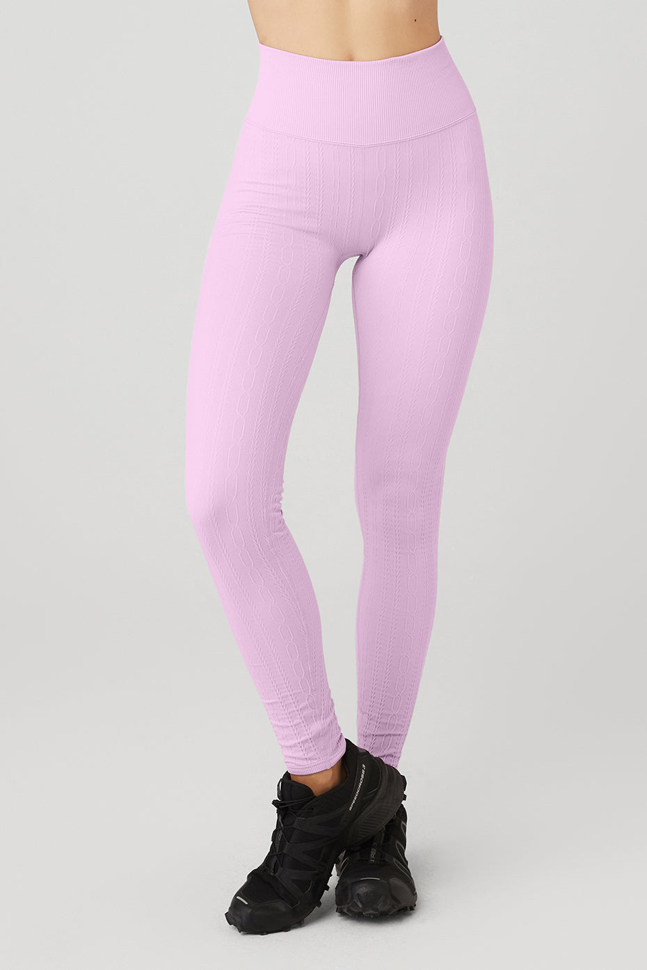 Leggings Depot Women's Ultra Soft High Waist Legging Pink RoseLY5R-R689-YOGA