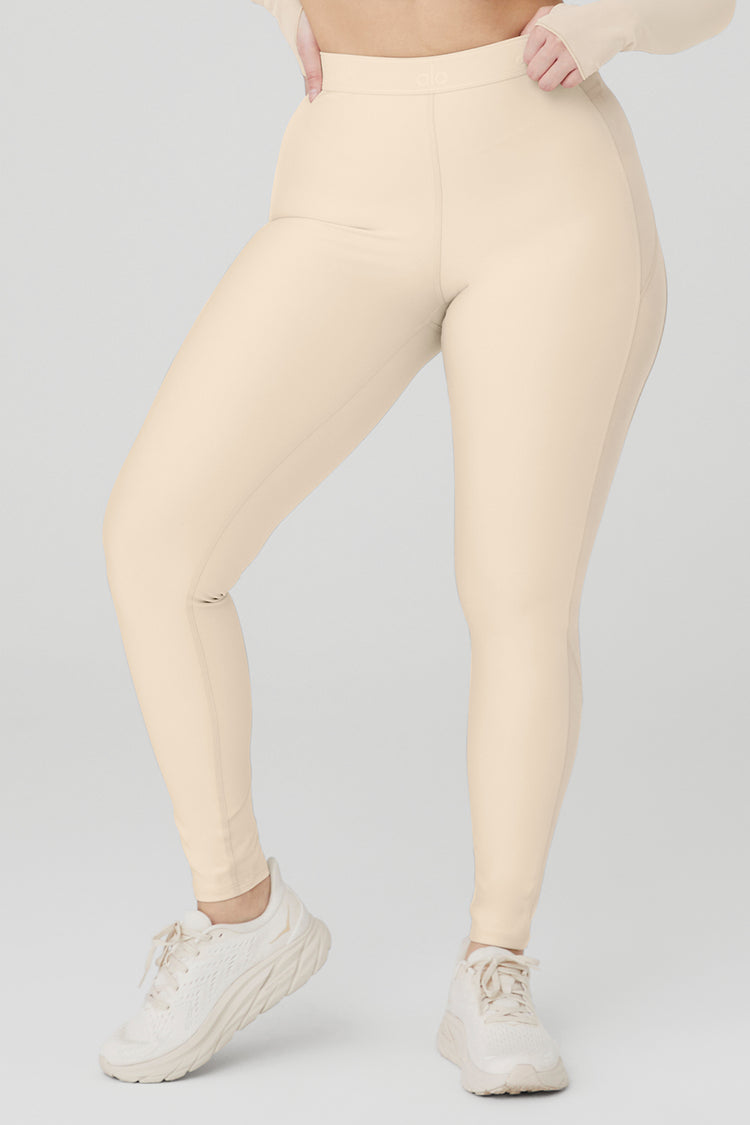 Beige alakformáló leggings - KIRA Online Fashion