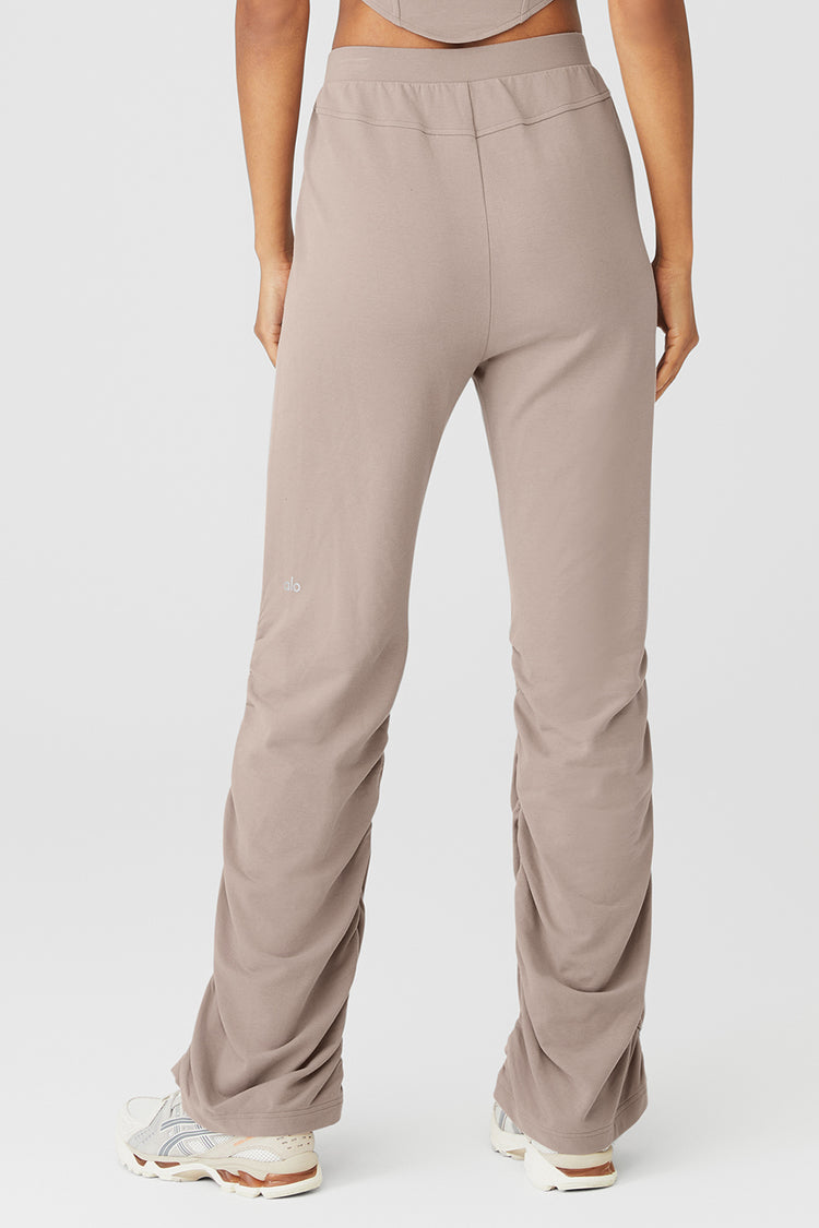 Alo Yoga Ruched Soft Sculpt Pant Taupe XS