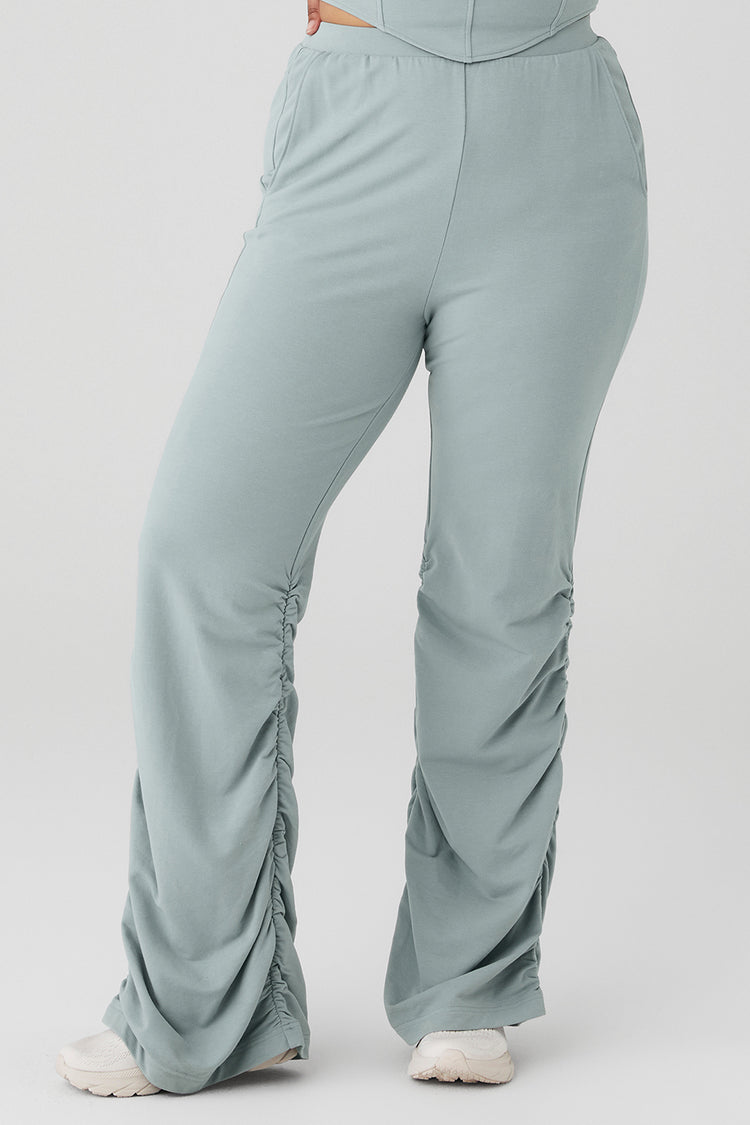 Alo Yoga Ruched Soft Sculpt Pant Taupe XS Tan - $108 - From Julie